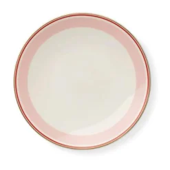 Dessertteller 24 cm Capri Rosé/Rot<Dibbern Sale