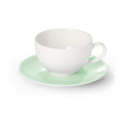 Dibbern Kaffeeuntertassen|Kaffee-Untertasse 16 cm Pastell Mint