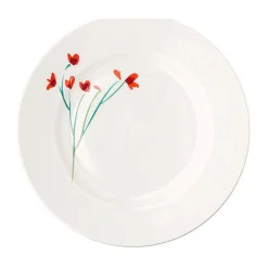 Speiseteller 26,5 cm Impression Rot<Dibbern Hot