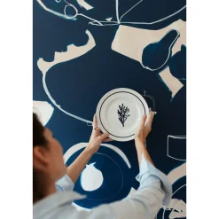 Speiseteller 26 cm Solid Color Brasserie Marine<Dibbern New