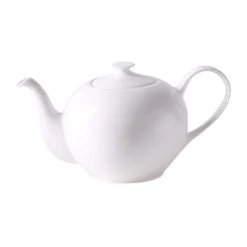 Teekanne 1,3ltr. Bone China weiss<Dibbern New