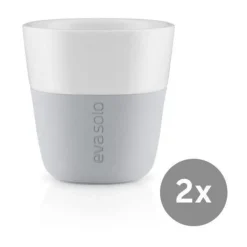 2 Espresso-Becher 0,08l Marble grey<Eva Solo Discount