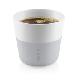2 Lungo-Becher 0,23l Marble grey<Eva Solo Hot