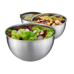 Gefu Schüsseln|Messer & Co. Entdecken|Schüssel-Set 3-tlg. Mondi edelstahl