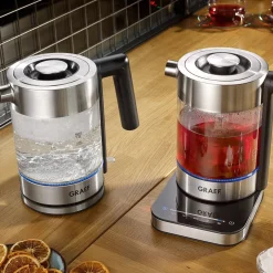 Graef Wasserkocher|Glaswasserkocher WK300 1,0 l 2000 W Young Line klar