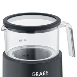 Graef Neuheiten|Milchaufschäumer|Milchaufschäumer MS902 500 W schwarz-matt