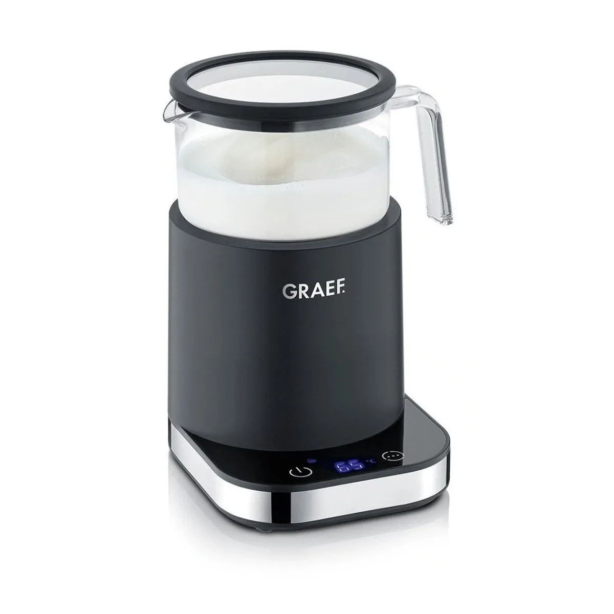 Graef Neuheiten|Milchaufschäumer|Milchaufschäumer MS902 500 W schwarz-matt