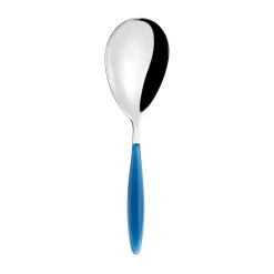 Guzzini Servierlöffel|Reislöffel 25 cm Feeling mediterranes blau