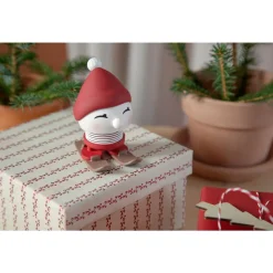 Hoptimist Weihnachtsdekoration|Skiing Bimble S 7 cm Berry