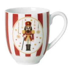 Henkelbecher 0,4 l Christmas Love Red<Hutschenreuther Online