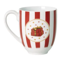 Henkelbecher 0,4 l Christmas Love Red<Hutschenreuther