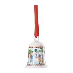 Porzellanglocke 8 cm Sammeledeition Weihnachten Weihnachtsglocke 2025<Hutschenreuther Hot