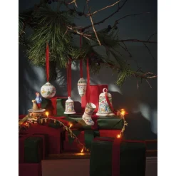 Porzellanglocke 8 cm Sammeledeition Weihnachten Weihnachtsglocke 2025<Hutschenreuther Hot