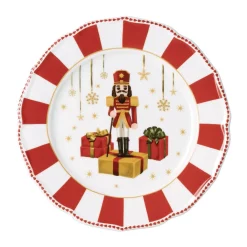 Teller 22 cm Christmas Love Red<Hutschenreuther Hot