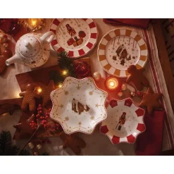 Teller 22 cm Christmas Love Red<Hutschenreuther Hot