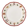 Hutschenreuther Weihnachten|Teller flach 27 cm Happy Wintertime Red