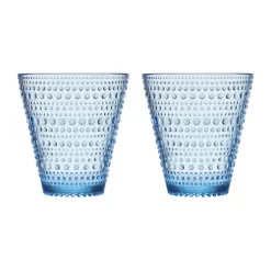 2er Set Trinkglas 30cl Kastehelmi aqua<Iittala Best