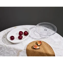 Kuchenplatte 32 cm Kastehelmi klar<Iittala Best