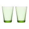 Trinkglas 2er-Set 0,4 l Kartio Apfelgrün<Iittala New