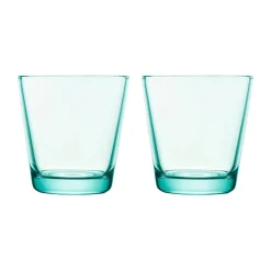 Trinkglas 2er-Set 0,21 l Kartio Wassergrün<Iittala Outlet