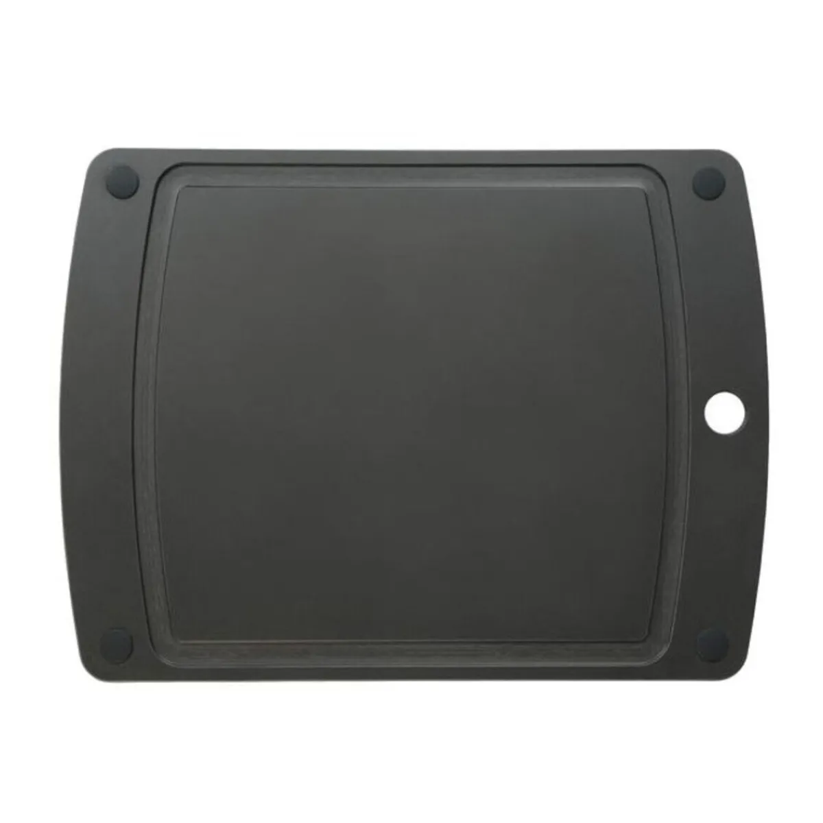 Jade Schneidebretter Aus Holz|Einmachen & Fermentieren|Schneidebrett Gourmet Gripper schwarz 44x32,5x0,6cm