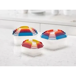 Joseph Joseph Vorratsdosen|Meal Prep|Aufbewahrungsbehälter-Set 5-tlg. Nest Lock mehrfarbig