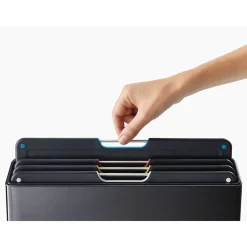 Joseph Joseph Messer & Co. Entdecken|Schneidebretter Aus Kunststoff|Schneidebrett-Set 5-tlg. Folio schwarz