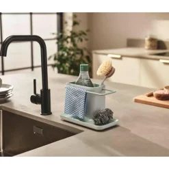 Spülenorganizer 19x13 cm Caddy Light Stone Sage<Joseph Joseph Sale