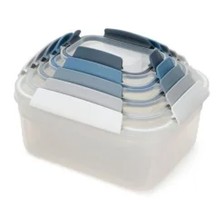 Joseph Joseph Vorratsdosen|Bestseller|Vorratsdosen-Set 5-tlg. Nest Lock Blau