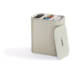 Wäschetrennkorb 90,0 l Tota Trio Luxe ecru<Joseph Joseph Best