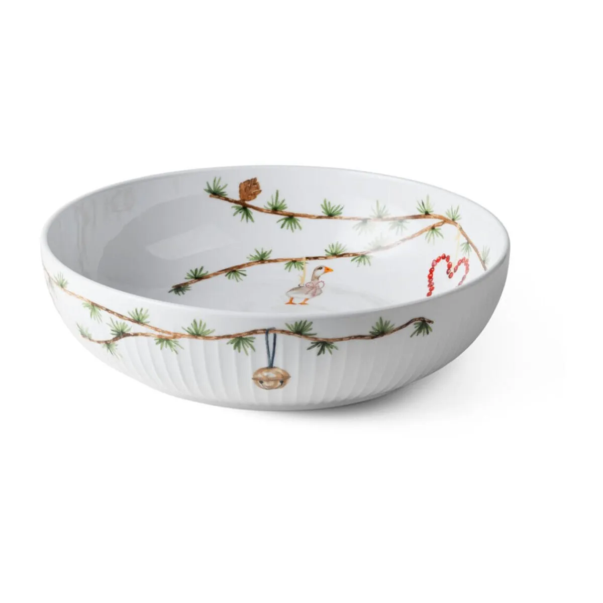 Kähler Weihnachten|Weihnachtsgeschirr|Schale 30 cm Hammershøi Christmas