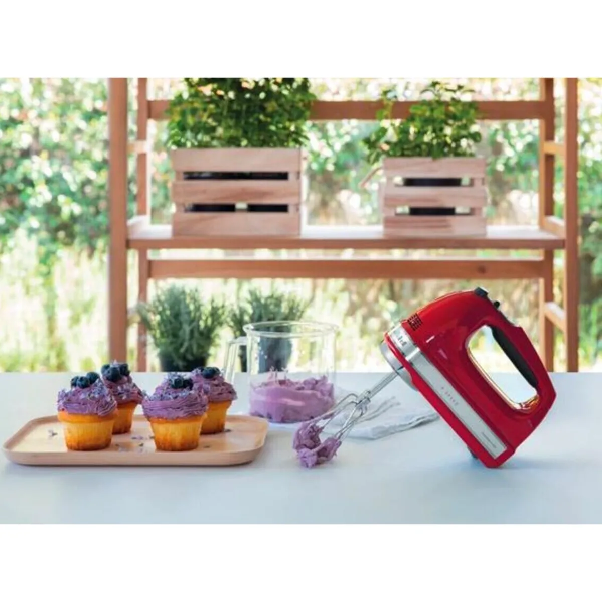 Handmixer 20 cm 85 W Artisan Empire Rot<KitchenAid Sale