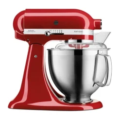 KitchenAid Weihnachtsbäckerei|Weihnachtsbäckerei|Küchenmaschine 4,8 l 300 W Artisan Premium Empire Rot