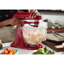 KitchenAid Weihnachtsbäckerei|Weihnachtsbäckerei|Küchenmaschine 4,8 l 300 W Artisan Premium Empire Rot