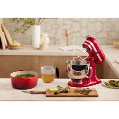 Küchenmaschine 4,8 l 300 W Artisan Premium Liebesapfelrot<KitchenAid New