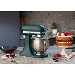 KitchenAid Brotbacken|Bestseller|Küchenmaschine 4,8 l 300 W Artisan Premium Pebbled Palm