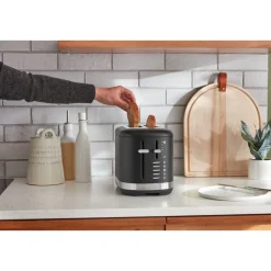 2-Scheiben-Toaster 31 cm 980 W Matt Schwarz<KitchenAid Clearance