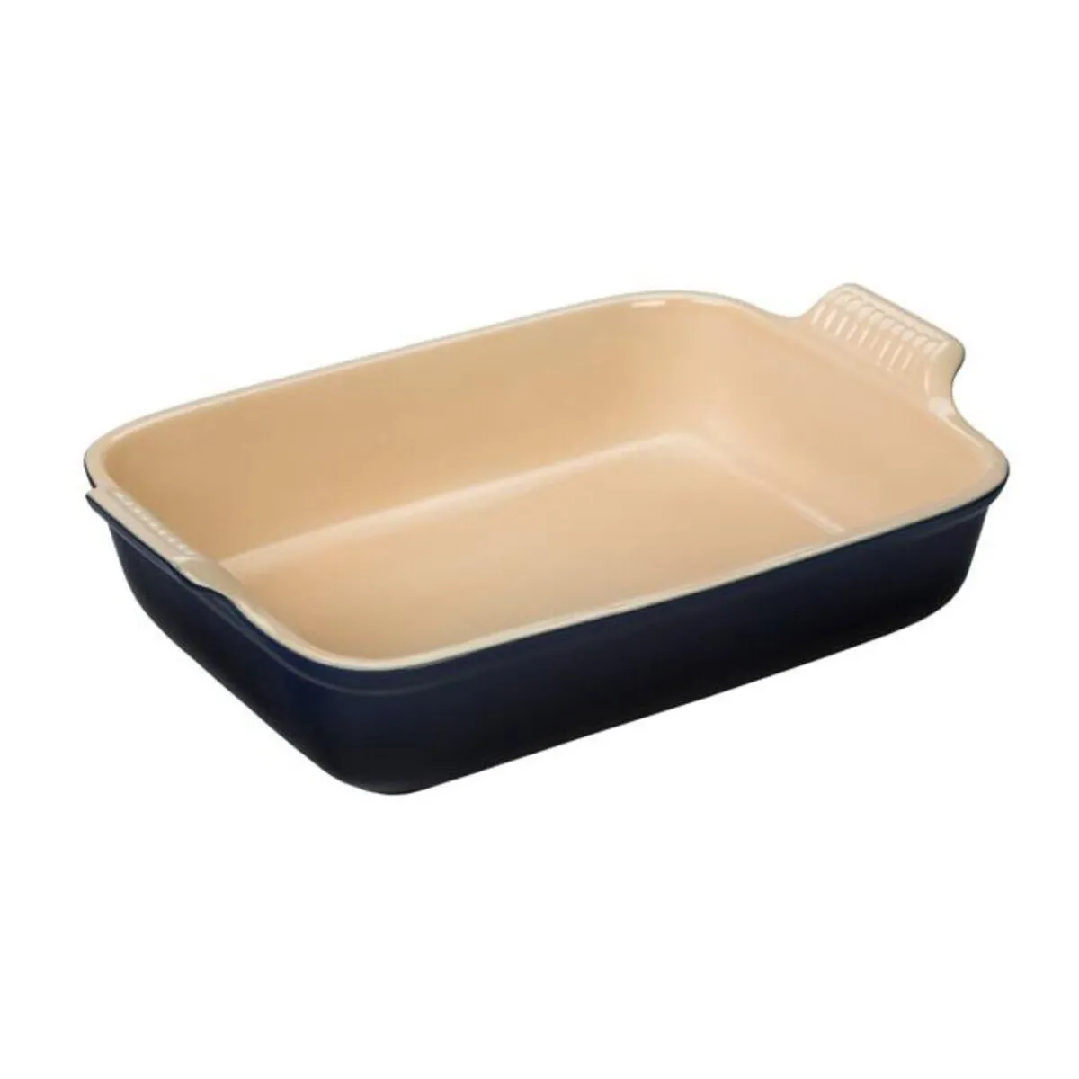 Auflaufform rechteckig 24x32cm schwarz glänzend<Le Creuset Discount