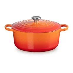 Bräter mit Deckel 28 cm Signature Ofenrot<Le Creuset New
