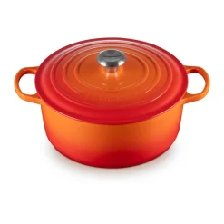 Bräter mit Deckel 28 cm Signature Ofenrot<Le Creuset New