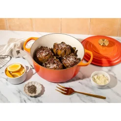 Bräter mit Deckel 20 cm Signature Limited Edition Flamme Dorée<Le Creuset New