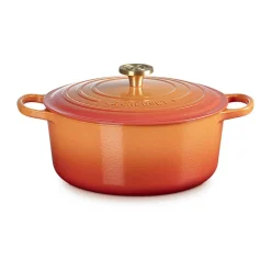 Bräter mit Deckel 20 cm Signature Limited Edition Flamme Dorée<Le Creuset Hot