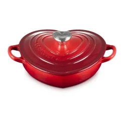 Gourmet-Profitopf Herz mit Deckel 20 cm Heart Collection Kirschrot<Le Creuset Clearance