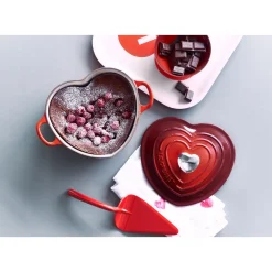 Gourmet-Profitopf Herz mit Deckel 20 cm Heart Collection Kirschrot<Le Creuset Clearance