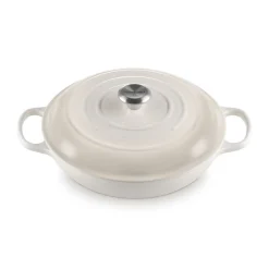Le Creuset Italienische Genüsse|Gourmet-Profitopf mit Deckel 30 cm Signature Meringue