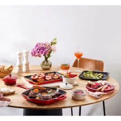 Grillplatte 38x21 cm Classic schwarz<Le Creuset Hot