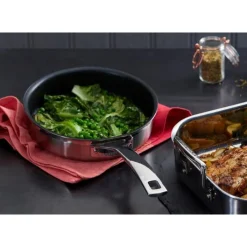 Pfanne flach 28 cm schwarz<Le Creuset Clearance