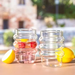 Leonardo Wassergläsersets|Saftgläser|Trinkglas 2er-Set Sole klar