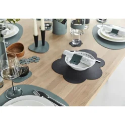 Kinder Tischset 38x31 cm Cloud Nupo anthracite<LINDDNA Outlet