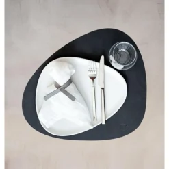 Tischset L 37x44 cm Curve Nupo black<LINDDNA Discount